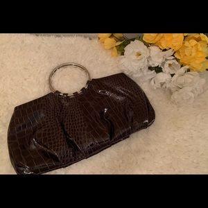 Women Brown Clutch Handbag